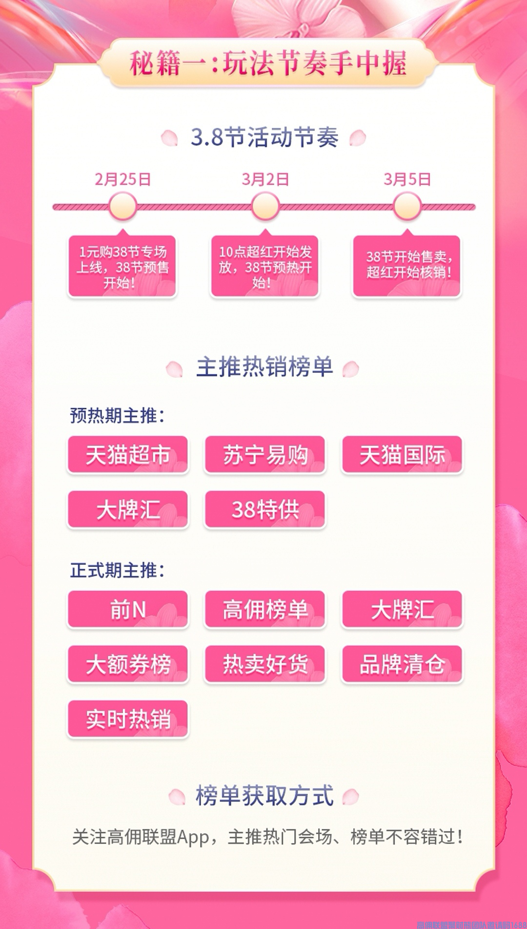 3月是爆发节，为了迎接高佣三周年！！我们将补贴百万！各种线上活动火力全开！！！(图2)