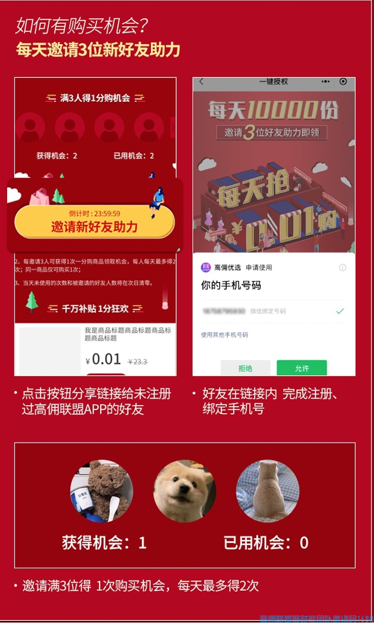 今天有一个福利消息要宣布！一定要注意听！注意！每天10000份，全场1分到家(图3)