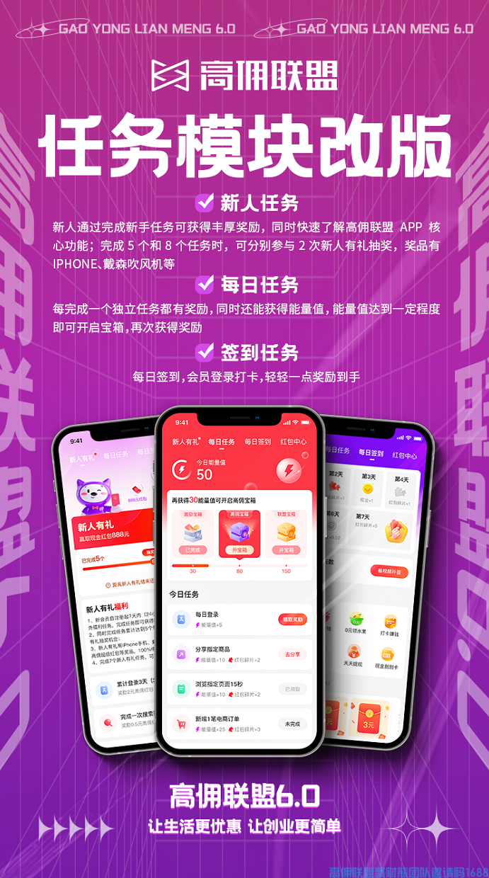 重要通知｜高佣联盟APP6.0版本正式上线！(图5)